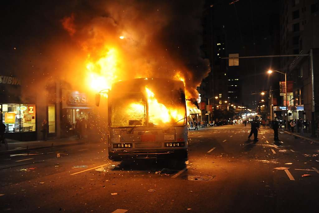 WHEN ALL HELL BREAKS LOOSE…OR RIOTS AS IN THIS CASE